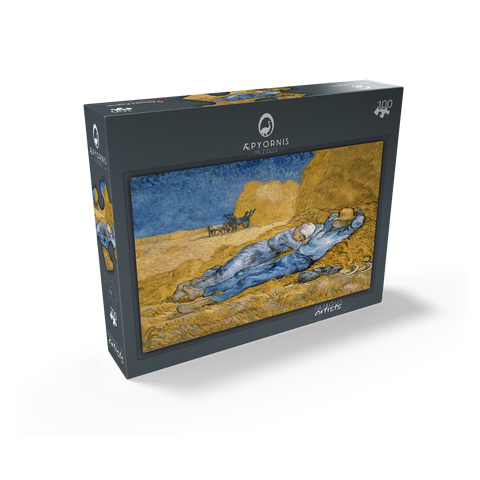 Vincent van Goghs The Siesta 1890 100 Jigsaw Puzzle box view1