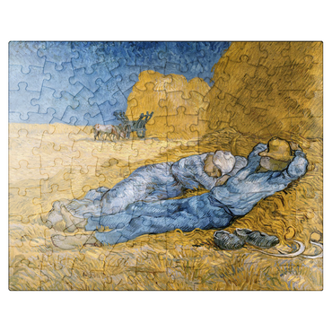 puzzleplate Vincent van Goghs The Siesta 1890 100 Jigsaw Puzzle