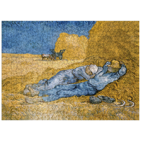 puzzleplate Vincent van Goghs The Siesta 1890 500 Jigsaw Puzzle