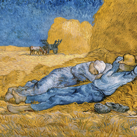 Vincent van Goghs The Siesta 1890 500 Jigsaw Puzzle 3D Modell