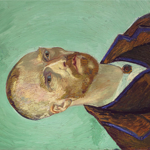 Vincent van Gogh's Self-Portrait (Dedicated to Paul Gauguin) (1888) 1000 Jigsaw Puzzle 3D Modell