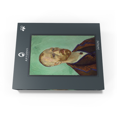 Vincent van Goghs Self-Portrait Dedicated to Paul Gauguin 1888 100 Jigsaw Puzzle box view1