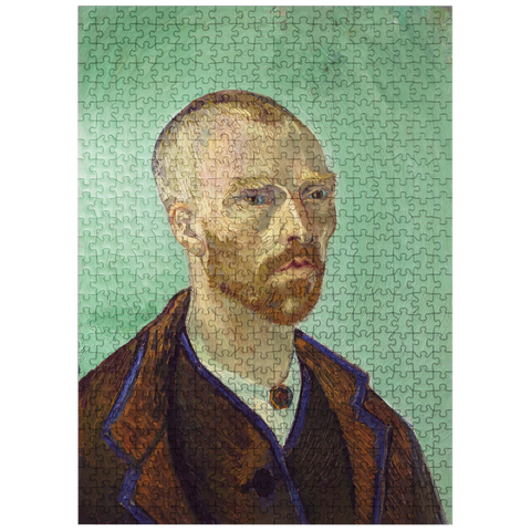 puzzleplate Vincent van Goghs Self-Portrait Dedicated to Paul Gauguin 1888 500 Jigsaw Puzzle