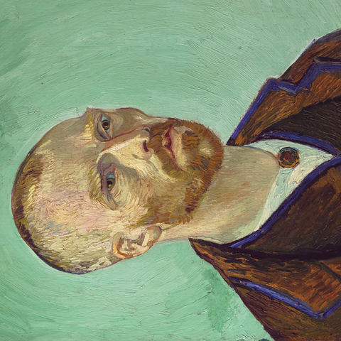 Vincent van Goghs Self-Portrait Dedicated to Paul Gauguin 1888 500 Jigsaw Puzzle 3D Modell