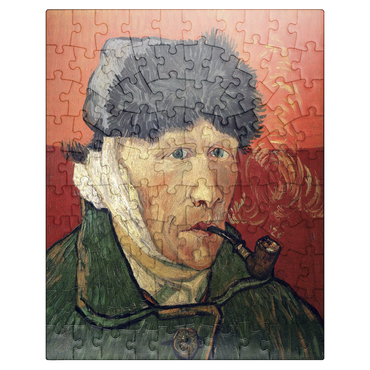puzzleplate Vincent van Goghs Self-Portrait with Bandaged Ear and Pipe 1889 100 Jigsaw Puzzle