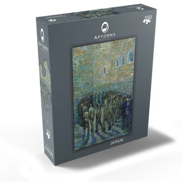 Vincent van Goghs Prisoners Exercising 1890 100 Jigsaw Puzzle box view1