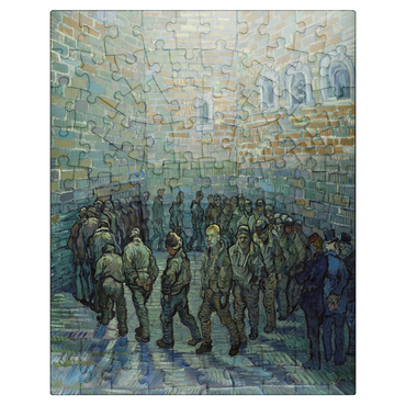 puzzleplate Vincent van Goghs Prisoners Exercising 1890 100 Jigsaw Puzzle