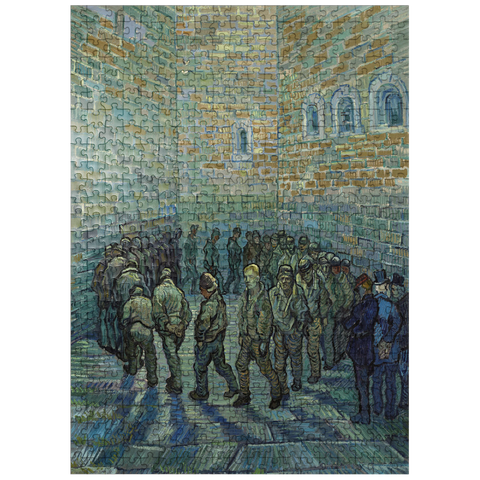 puzzleplate Vincent van Goghs Prisoners Exercising 1890 500 Jigsaw Puzzle