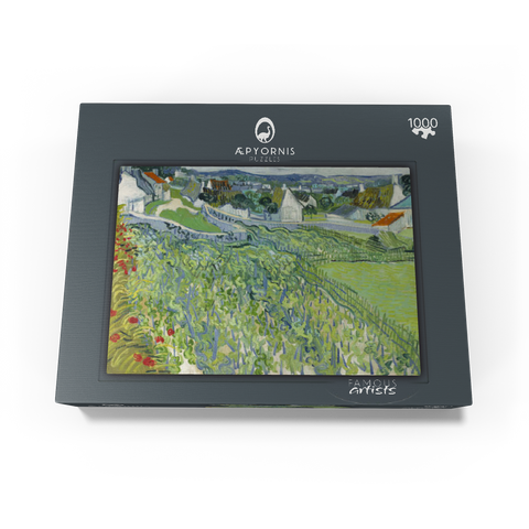 Vincent van Gogh's Vineyards at Auvers (1890) 1000 Jigsaw Puzzle box view1