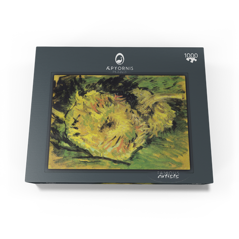 Vincent van Gogh's Two Cut Sunflowers (1887) 1000 Jigsaw Puzzle box view1