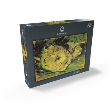 Vincent van Goghs Two Cut Sunflowers 1887 500 Jigsaw Puzzle box view1