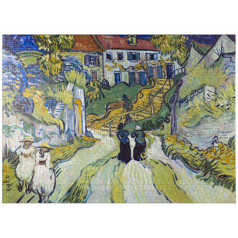 puzzleplate Vincent van Gogh's Stairway at Auvers (1890) 1000 Jigsaw Puzzle