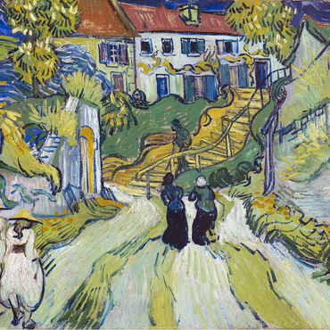 Vincent van Gogh's Stairway at Auvers (1890) 1000 Jigsaw Puzzle 3D Modell