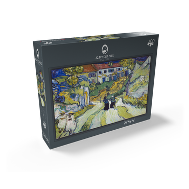 Vincent van Goghs Stairway at Auvers 1890 100 Jigsaw Puzzle box view1