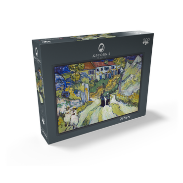 Vincent van Goghs Stairway at Auvers 1890 500 Jigsaw Puzzle box view1