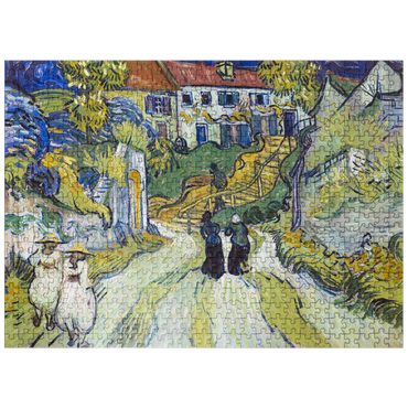 puzzleplate Vincent van Goghs Stairway at Auvers 1890 500 Jigsaw Puzzle