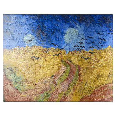 puzzleplate Vincent van Goghs Wheatfield with Crows 1890 100 Jigsaw Puzzle