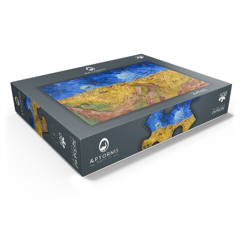 Vincent van Goghs Wheatfield with Crows 1890 500 Jigsaw Puzzle box view1