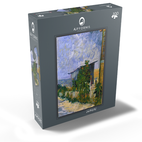 Vincent van Goghs Shelter on Montmartre 1887 100 Jigsaw Puzzle box view1