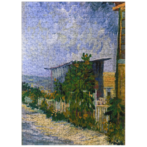puzzleplate Vincent van Goghs Shelter on Montmartre 1887 500 Jigsaw Puzzle