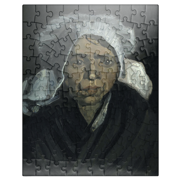 puzzleplate Vincent van Goghs Head of a Peasant Woman 1884 100 Jigsaw Puzzle