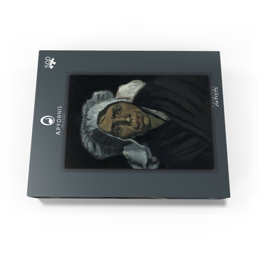 Vincent van Goghs Head of a Peasant Woman 1884 500 Jigsaw Puzzle box view1