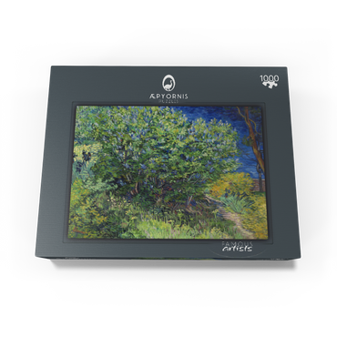 Vincent van Gogh's Lilac Bush (1889) 1000 Jigsaw Puzzle box view1