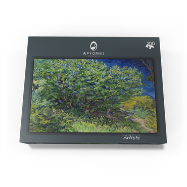 Vincent van Goghs Lilac Bush 1889 100 Jigsaw Puzzle box view1