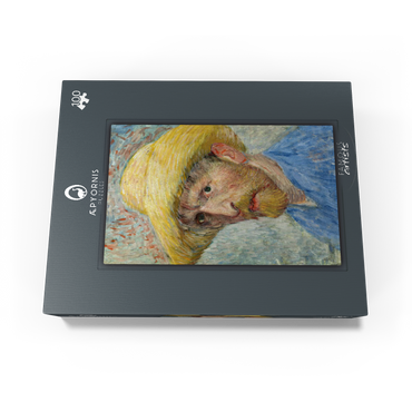 Vincent van Goghs Self-Portrait 1887 100 Jigsaw Puzzle box view1