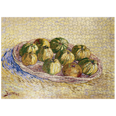 puzzleplate Vincent van Goghs Still Life Basket of Apples 1887 500 Jigsaw Puzzle