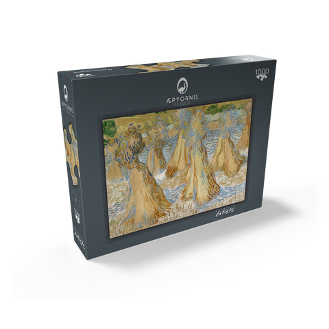 Vincent van Gogh's Sheaves of Wheat (1890) 1000 Jigsaw Puzzle box view1