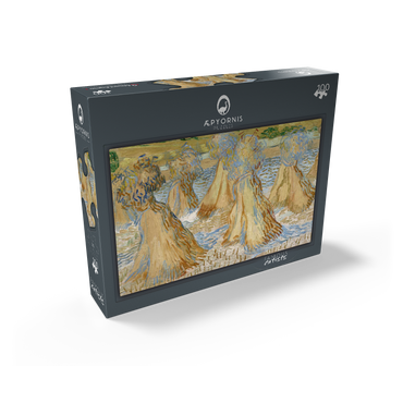 Vincent van Goghs Sheaves of Wheat 1890 100 Jigsaw Puzzle box view1