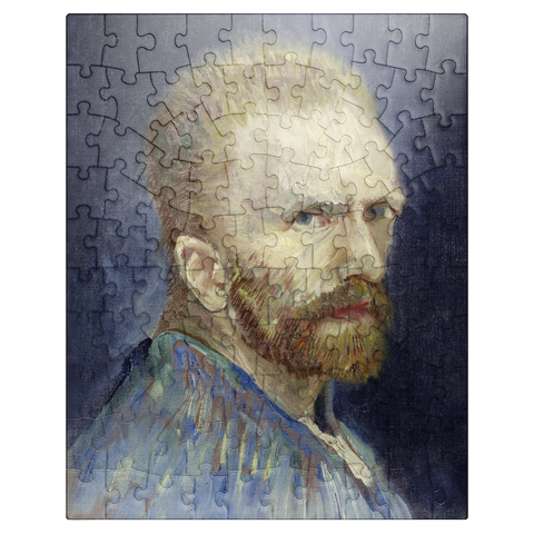 puzzleplate Vincent van Goghs Self-Portrait 1887 100 Jigsaw Puzzle