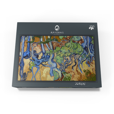 Vincent van Goghs Tree Roots 1890 100 Jigsaw Puzzle box view1
