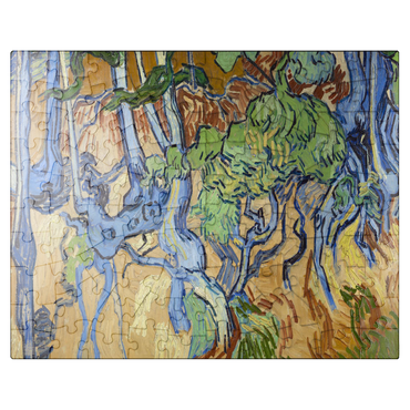 puzzleplate Vincent van Goghs Tree Roots 1890 100 Jigsaw Puzzle