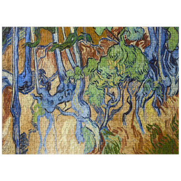 puzzleplate Vincent van Goghs Tree Roots 1890 500 Jigsaw Puzzle