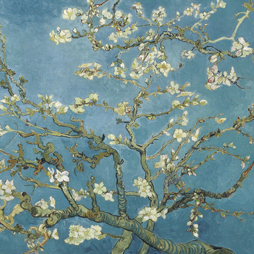 Vincent van Gogh's Almond blossom (1890) 1000 Jigsaw Puzzle 3D Modell