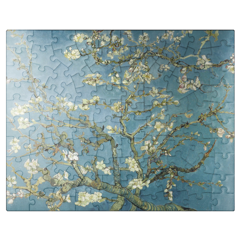 puzzleplate Vincent van Goghs Almond blossom 1890 100 Jigsaw Puzzle