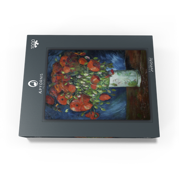 Vincent van Gogh's Vase with Poppies (1886) 1000 Jigsaw Puzzle box view1