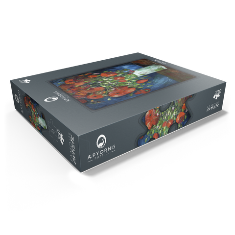 Vincent van Goghs Vase with Poppies 1886 100 Jigsaw Puzzle box view1