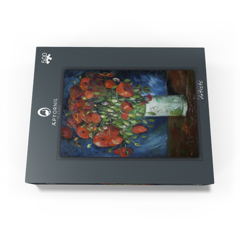 Vincent van Goghs Vase with Poppies 1886 500 Jigsaw Puzzle box view1