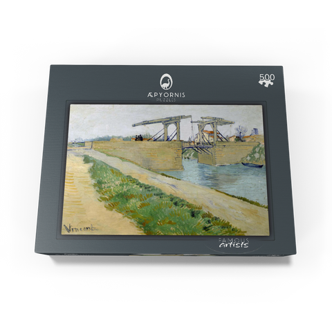 Vincent van Goghs The Langlois Bridge 1888 500 Jigsaw Puzzle box view1