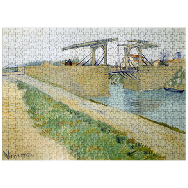 puzzleplate Vincent van Goghs The Langlois Bridge 1888 500 Jigsaw Puzzle
