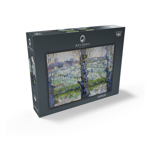 Vincent van Gogh's View of Arles, Flowering Orchards (1889) 1000 Jigsaw Puzzle box view1