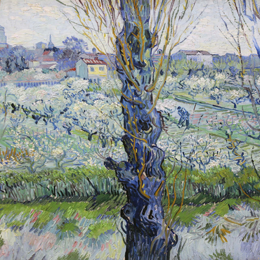 Vincent van Goghs View of Arles Flowering Orchards 1889 500 Jigsaw Puzzle 3D Modell