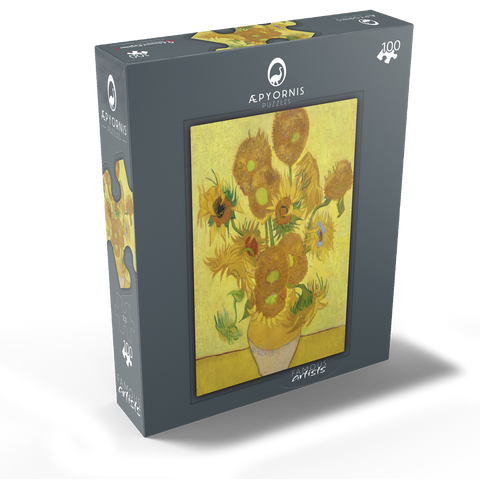 Vincent van Goghs Sunflowers 1888 100 Jigsaw Puzzle box view1