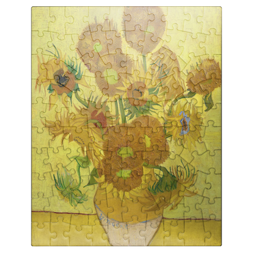 puzzleplate Vincent van Goghs Sunflowers 1888 100 Jigsaw Puzzle