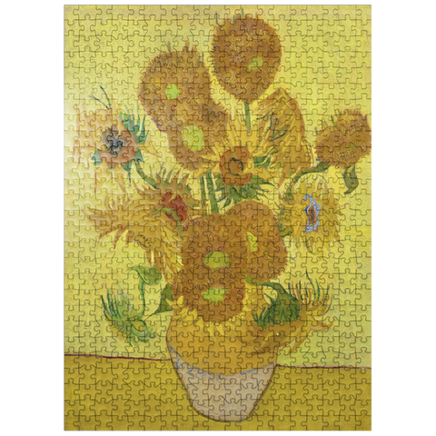 puzzleplate Vincent van Goghs Sunflowers 1888 500 Jigsaw Puzzle