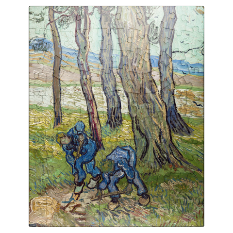 puzzleplate Vincent van Goghs The Diggers 1889 100 Jigsaw Puzzle