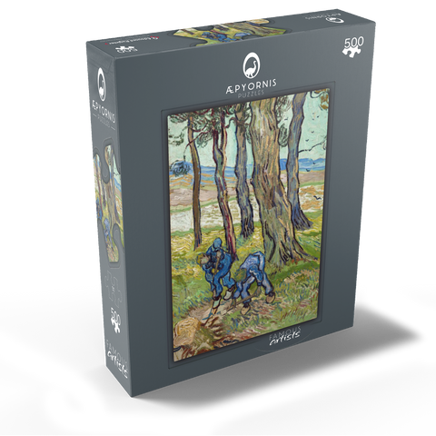 Vincent van Goghs The Diggers 1889 500 Jigsaw Puzzle box view1